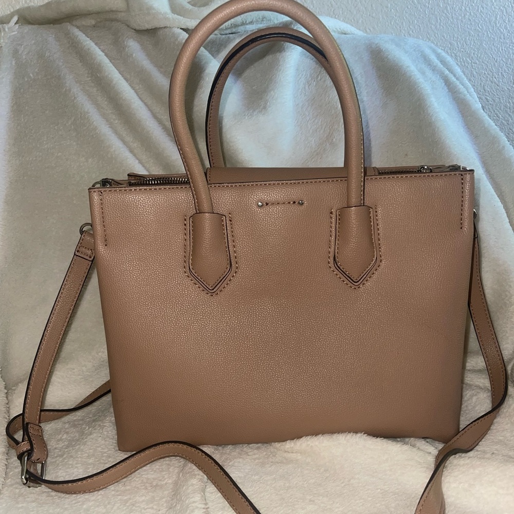 ALDO handbag in beige/light pink